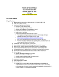 Selectboard 3.10.2025 Meeting Packet