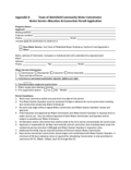 New Water Hookup Application