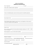 Garage Sale Permit Application