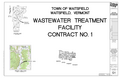 Waitsfield Community Wastewater System 90% Design Set Contract No.1 - Treatment
