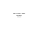 Town of Waitsfield  Vermont - 2025 Audit Report